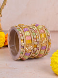 Ishhaara Multicolored Stone Studded Rajwadi Bridal Chooda