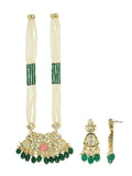Ishhaara Multicolour Long Onyx Necklace