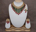 Ishhaara Tassel Coral Necklace Set