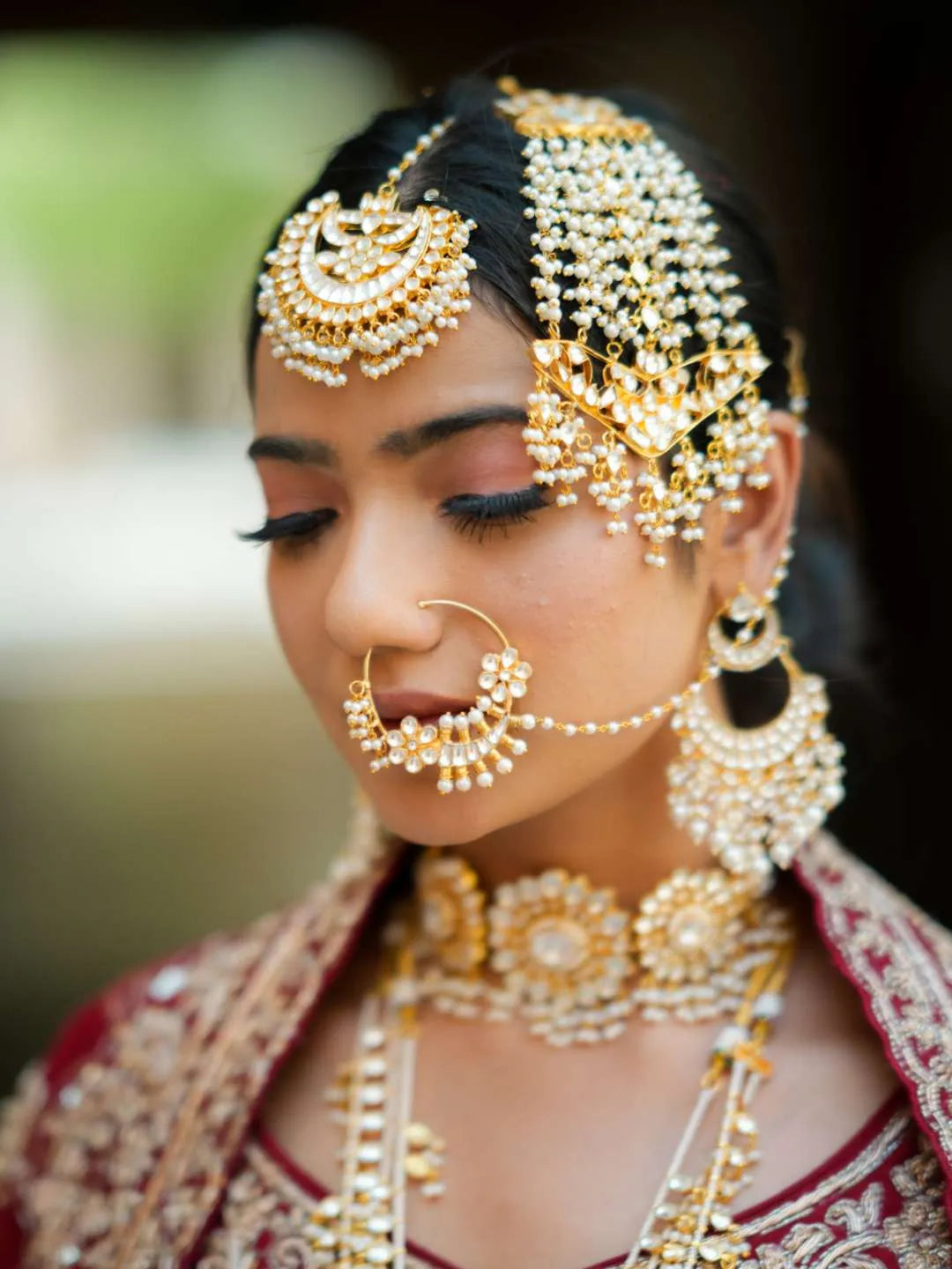 Ishhaara Muskan Sharma In Heerandi Full Bridal Jwellery