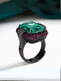 Ishhaara Mystic Emerald Ring