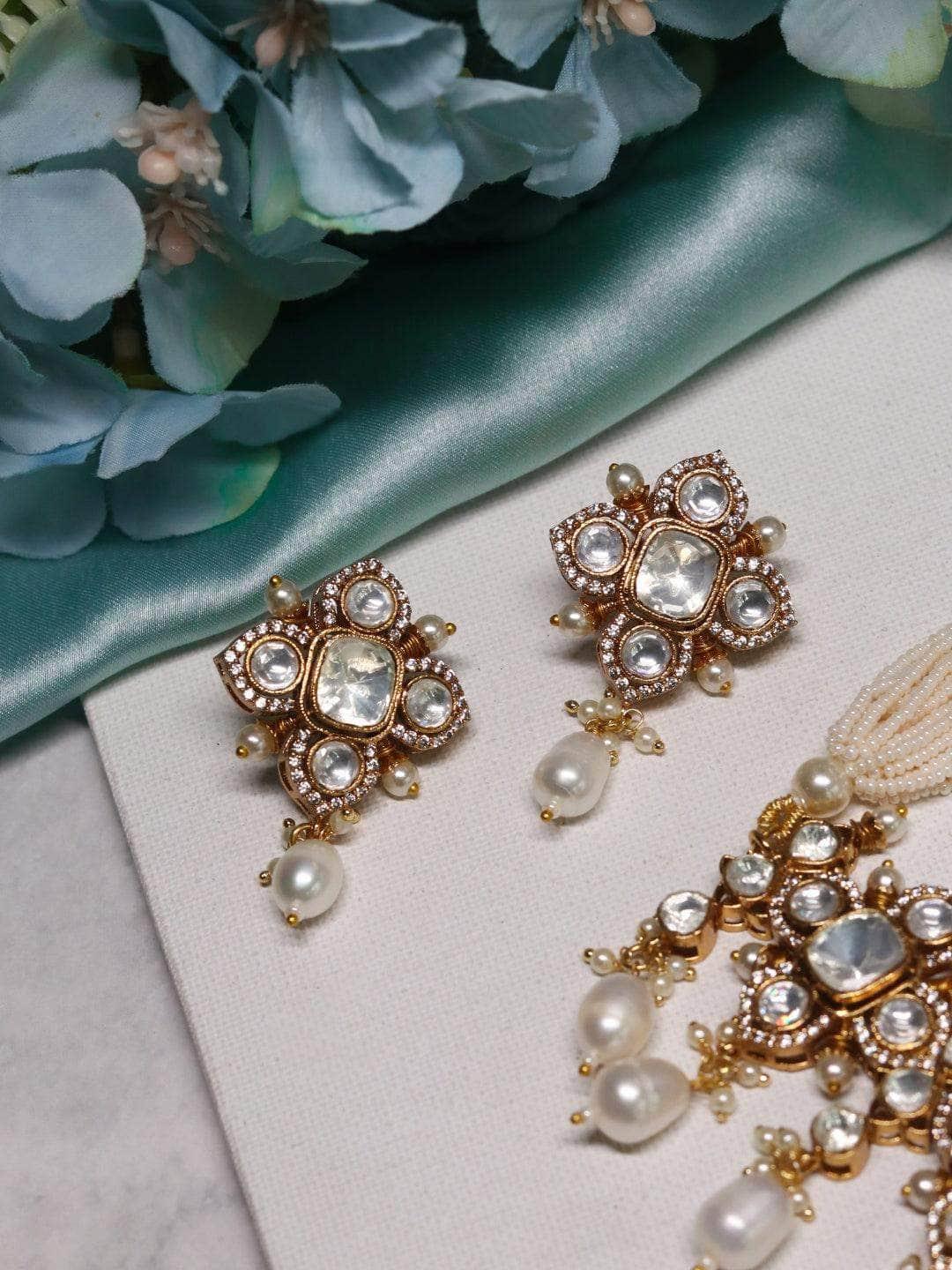 Ishhaara Nisha Aggarwal In Kundan Pearl Choker