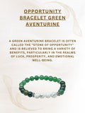 Ishhaara Opportunity Bracelet Green Aventurine