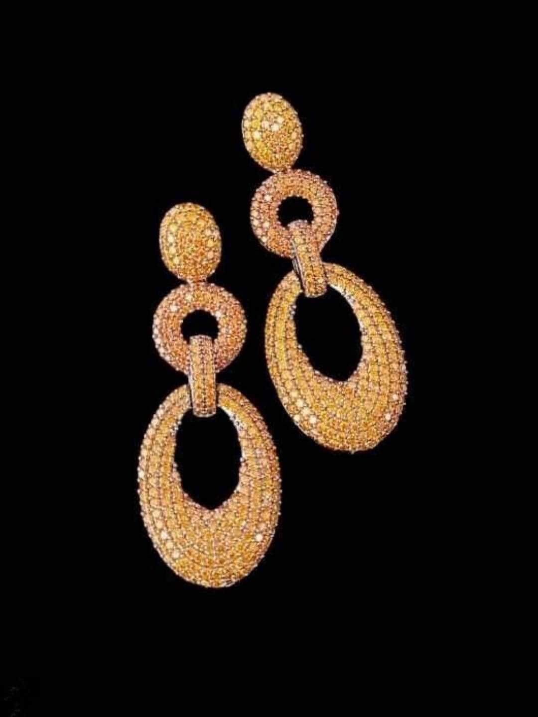 Ishhaara Link Drop Earrings