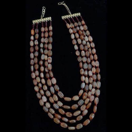 Ishhaara Semi Precious 5 Layered Necklace