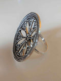 Ishhaara Oxidised Heart Chakra Ring