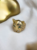 Ishhaara Panther Ring
