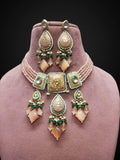 Ishhaara Drop Shaped Polki Kundan Choker