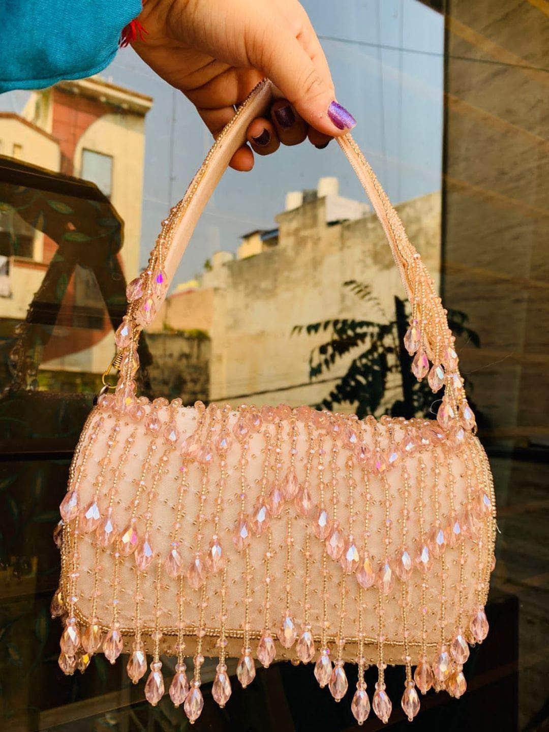 Ishhaara Pearl Designer Clutch