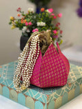 Ishhaara Bridal Lotus Potli Bag