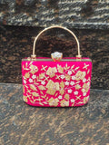 Ishhaara Hand Embroidery Box Clutch