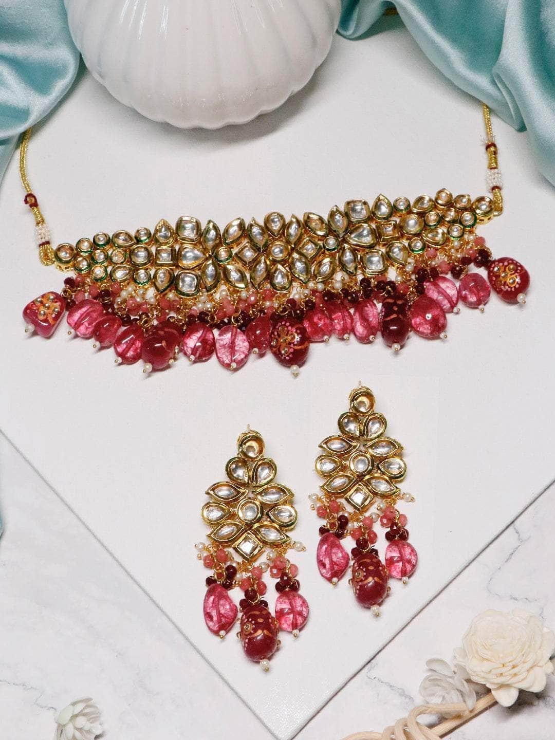 Ishhaara Masoom Minawala In Kundan Semi Precious Choker