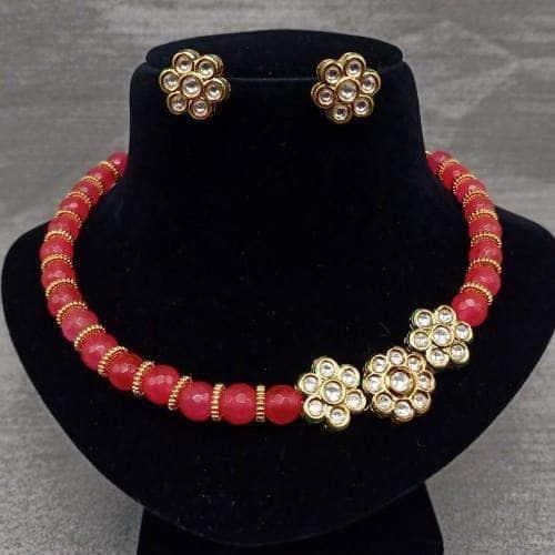 Ishhaara Pearls Kundan Necklace Set