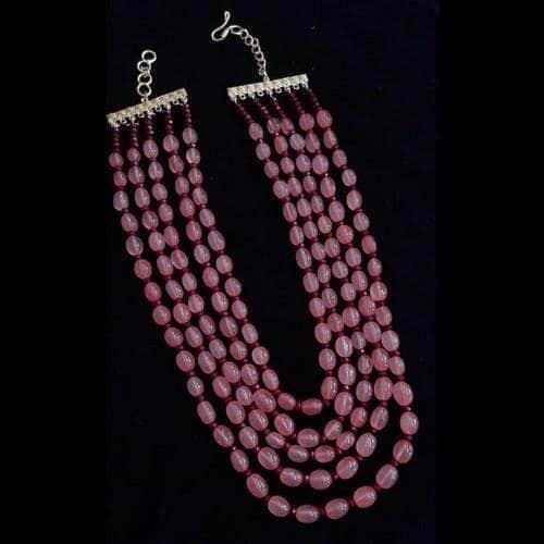 Ishhaara Semi Precious 5 Layered Necklace