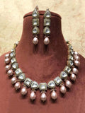 Ishhaara Square And Triangle Necklace