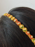 Ishhaara Polki Kundan Meenakari Hair Band