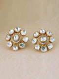 Ishhaara Polki Kundan Studs