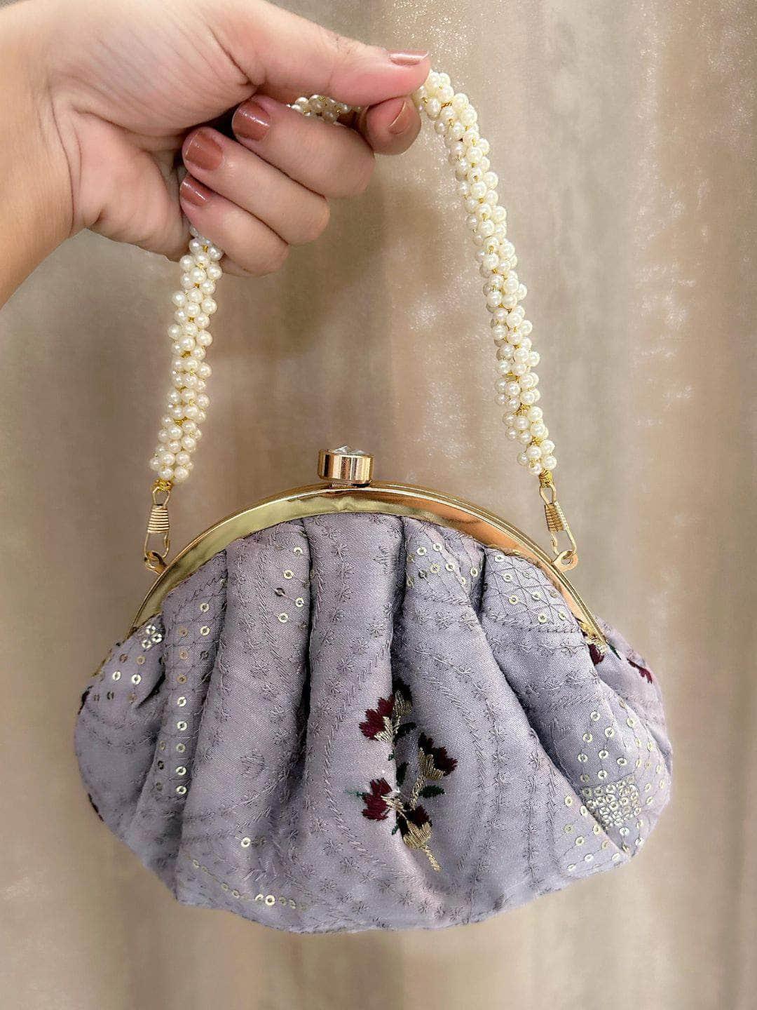 Ishhaara Chikankari Batua Bags