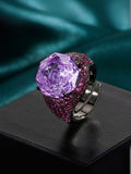 Ishhaara Purple Royal Chroma Ring