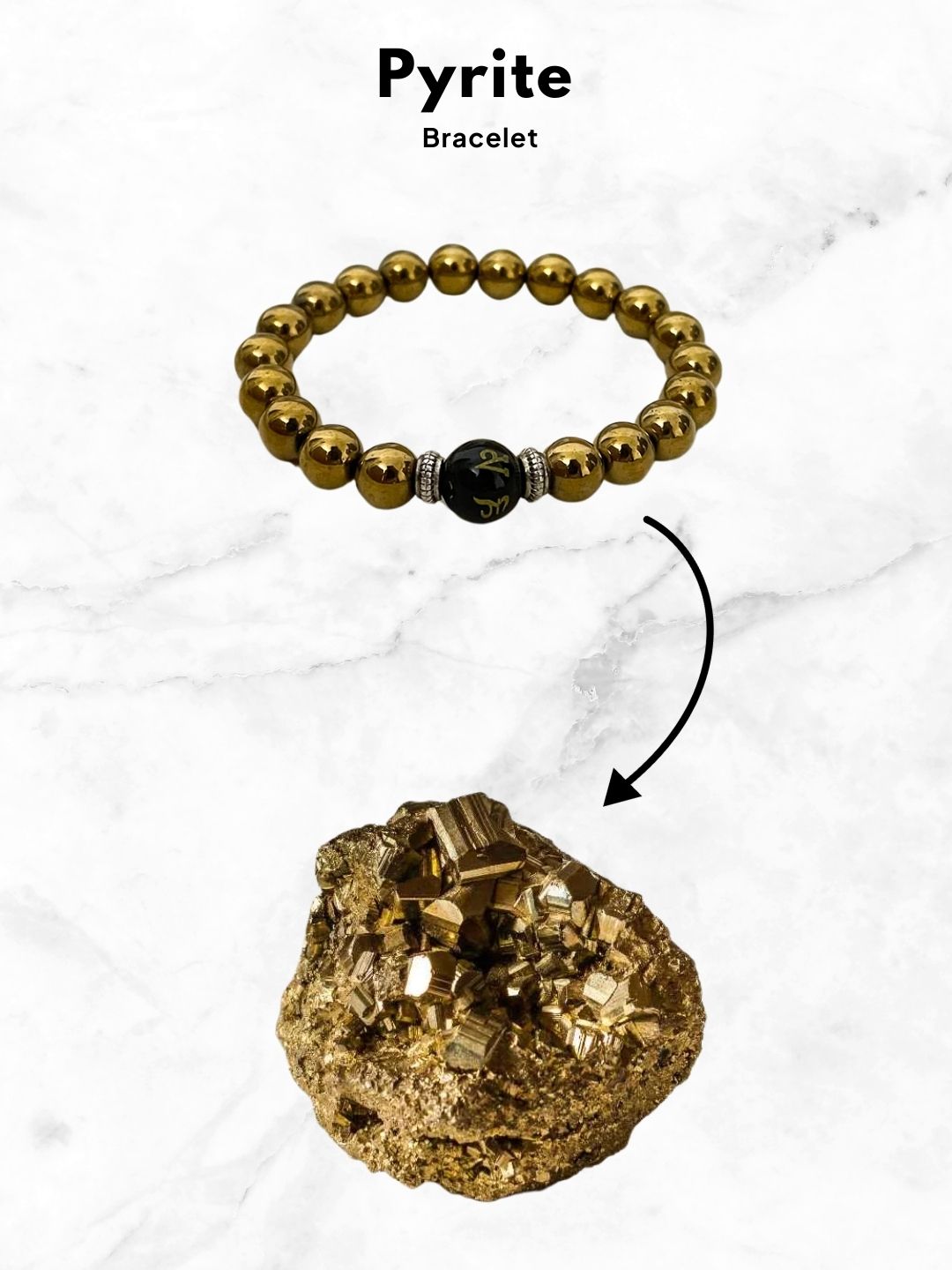 Ishhaara Pyrite Bracelet