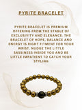 Ishhaara Pyrite Bracelet