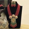 Ishhaara 3 Meena Round Kundan Drop Onex Set