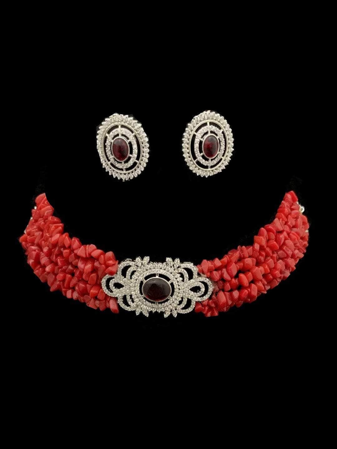 Ishhaara Blister Bead Choker