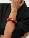 Ishhaara Red Chroma Bone Bracelets