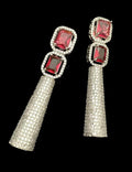 Ishhaara Crystal Long Tail Earrings
