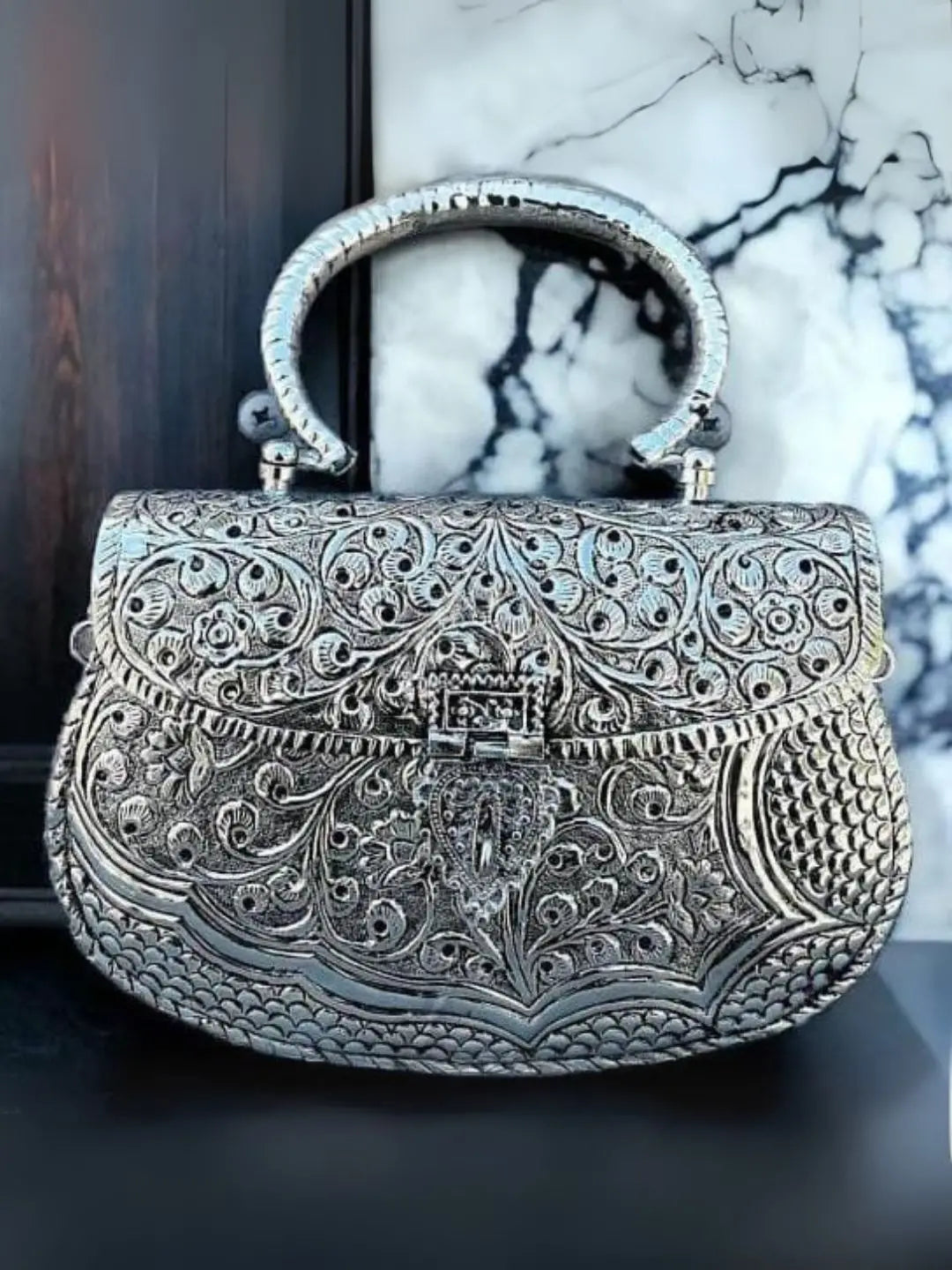Ishhaara Regal Meenakari Clutch