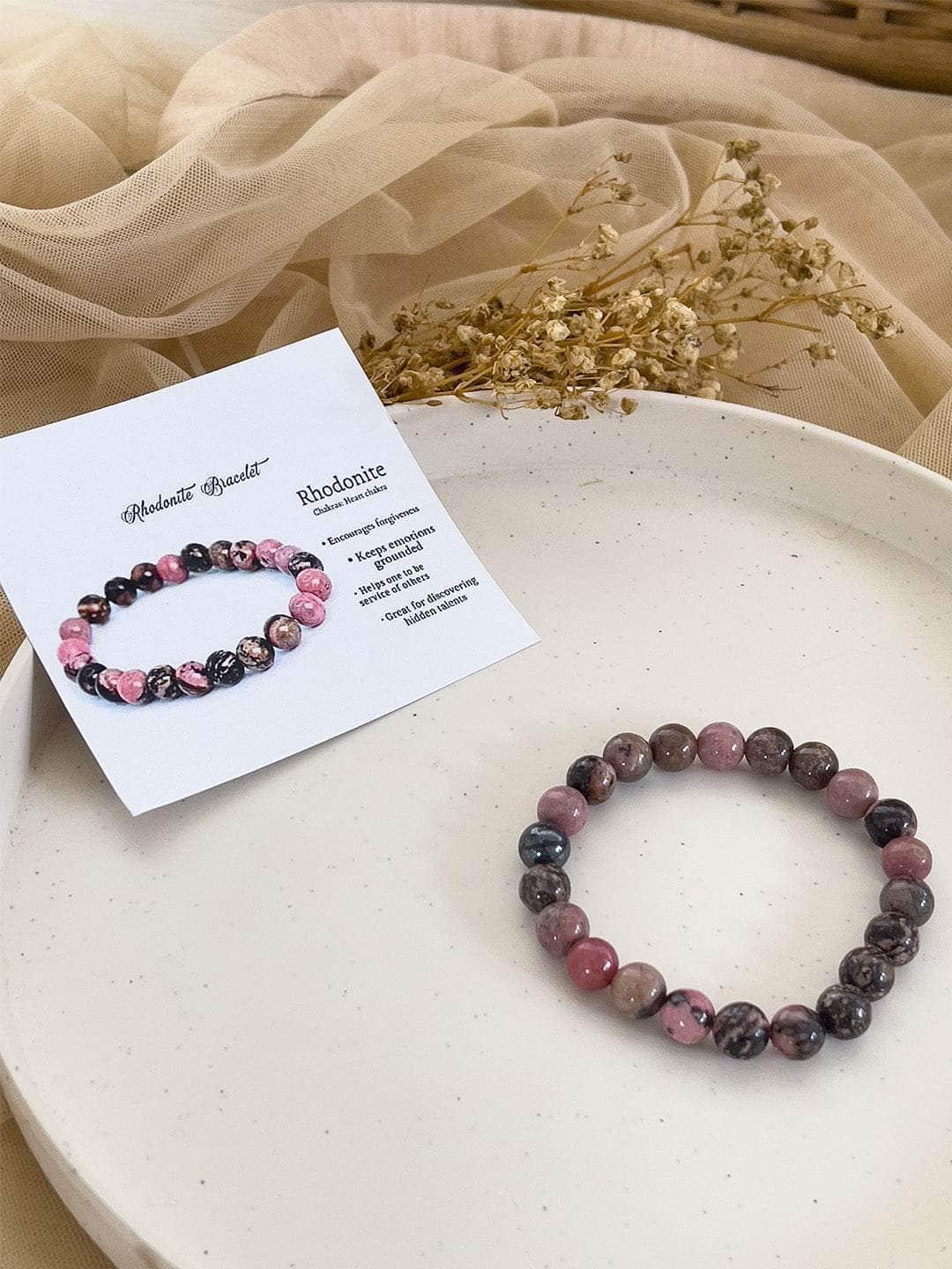 Ishhaara Rhodonite Energy Bracelet