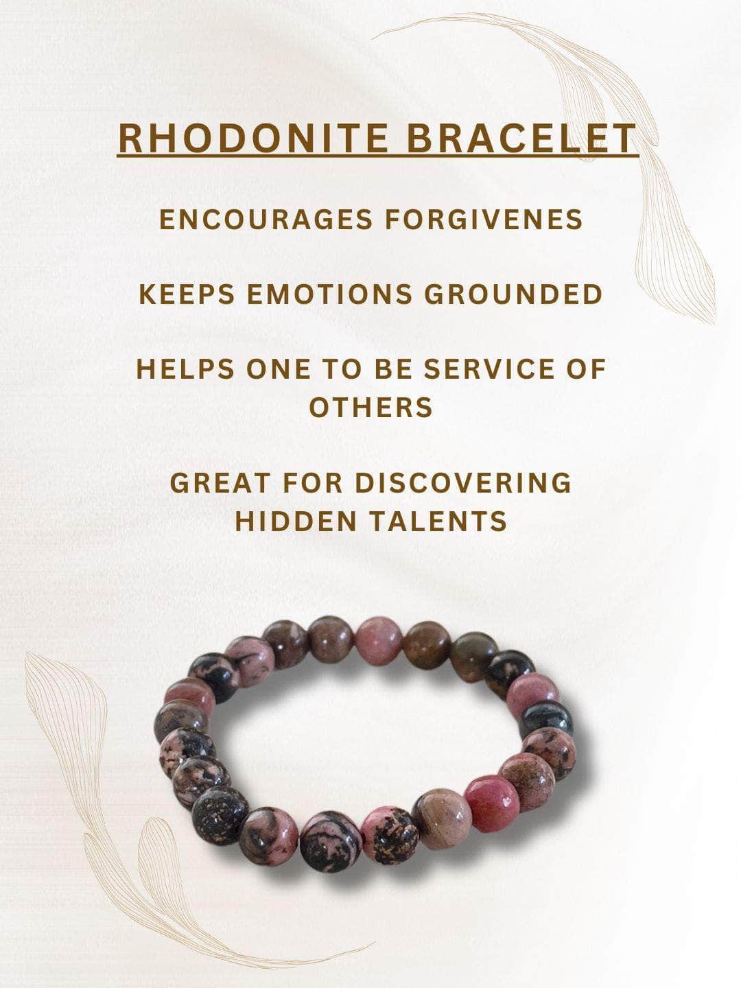 Ishhaara Rhodonite Energy Bracelet