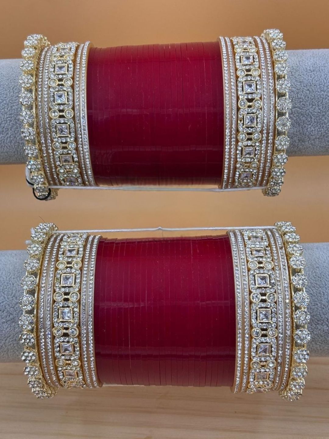 Round Kundan Studded Punjabi Bridal Chooda