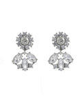 Ishhaara Saili Satwe Rangan In Diamond Choker With Earrings Silver