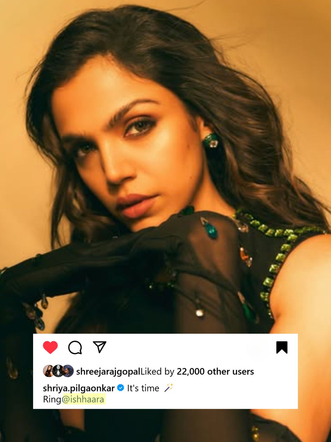 Ishhaara Shriya Pilgaonkar In Simple Nugget Ring