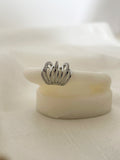 Ishhaara Silver Plated Dainty Textured Earcuff