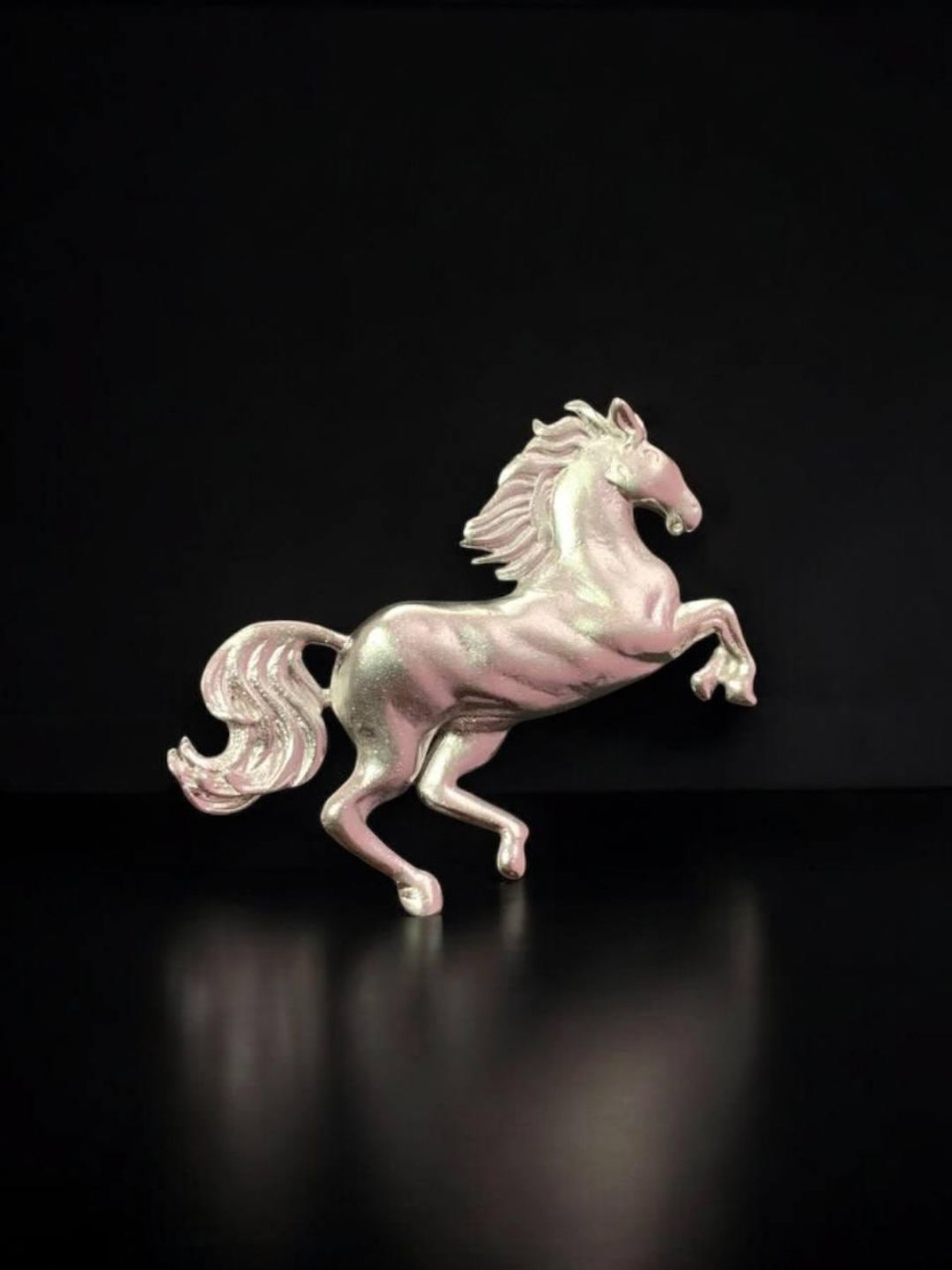 Ishhaara Silver Plated Vintage Horse Groom Brooch