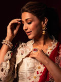 Ishhaara Sonali Bendre In Kundan Ruby Ring Red