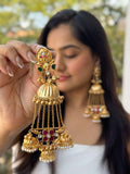 Ishhaara Stunning Dome Shaped Jhumkas