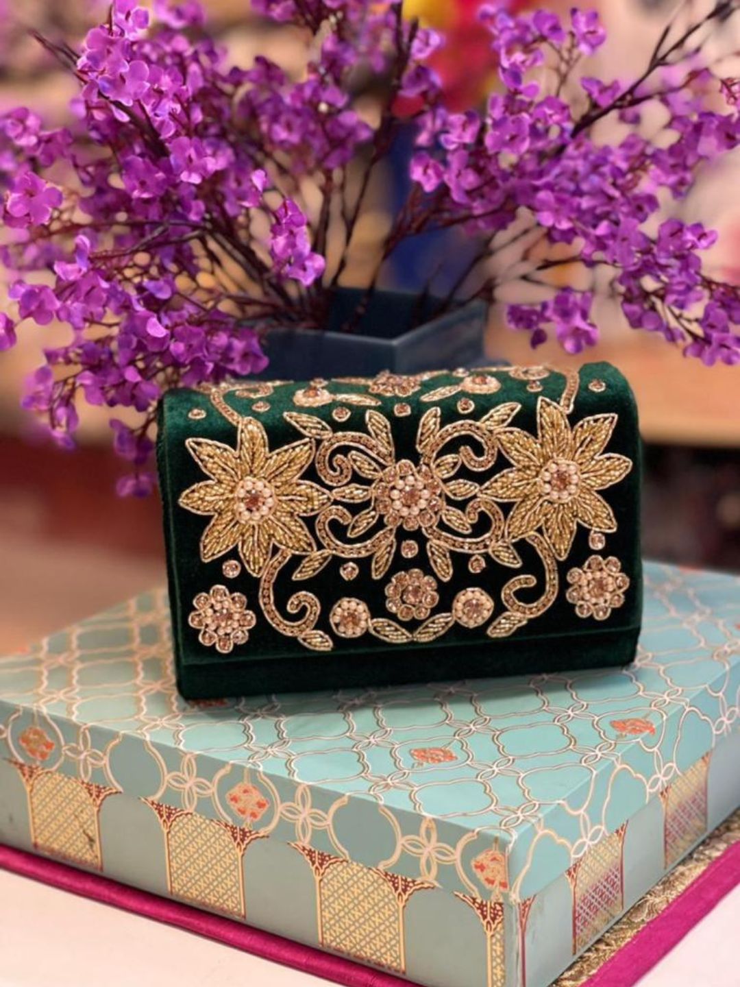 Ishhaara Stylish Handwork Clutches