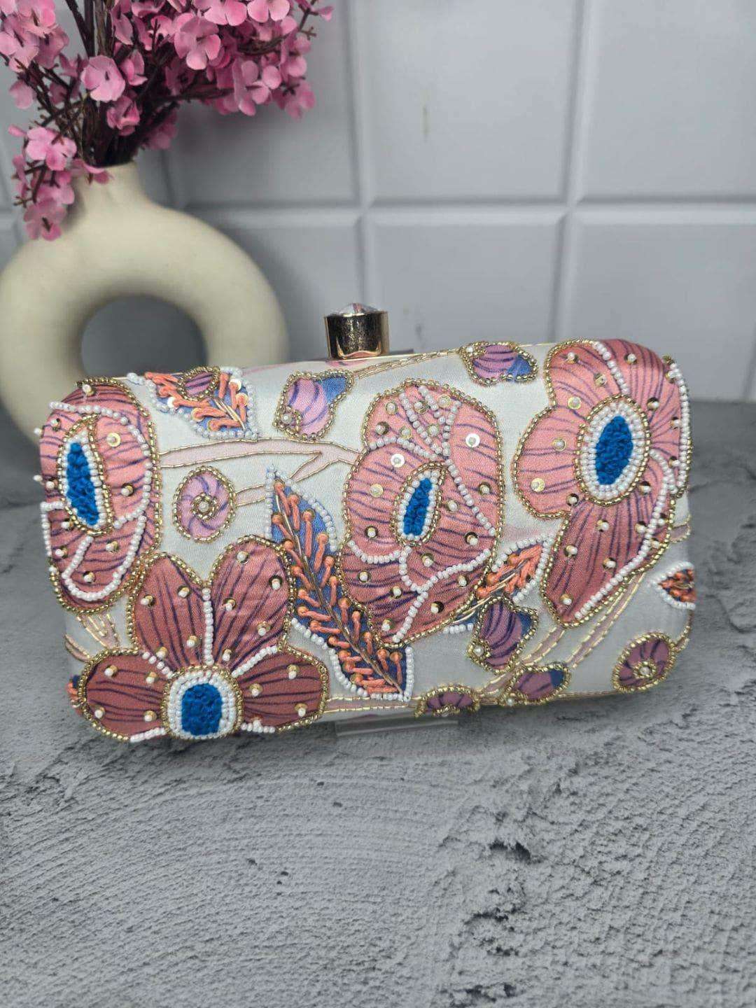 Ishhaara Summer Floral Clutch