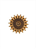 Ishhaara Sunny Leone In Oxidised Golden Chrysathrus Ring