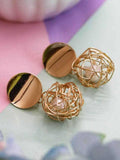 Ishhaara Taapsee Pannu Nest Pearl Earrings