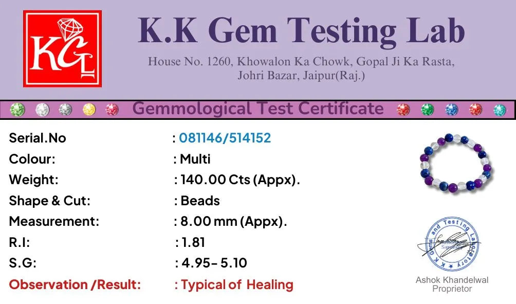 Ishhaara Teaching And Encouraging Stones Bracelet