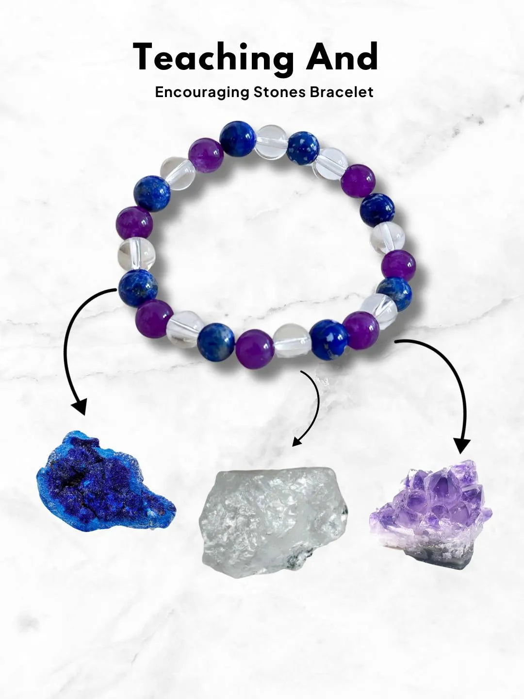 Ishhaara Teaching And Encouraging Stones Bracelet