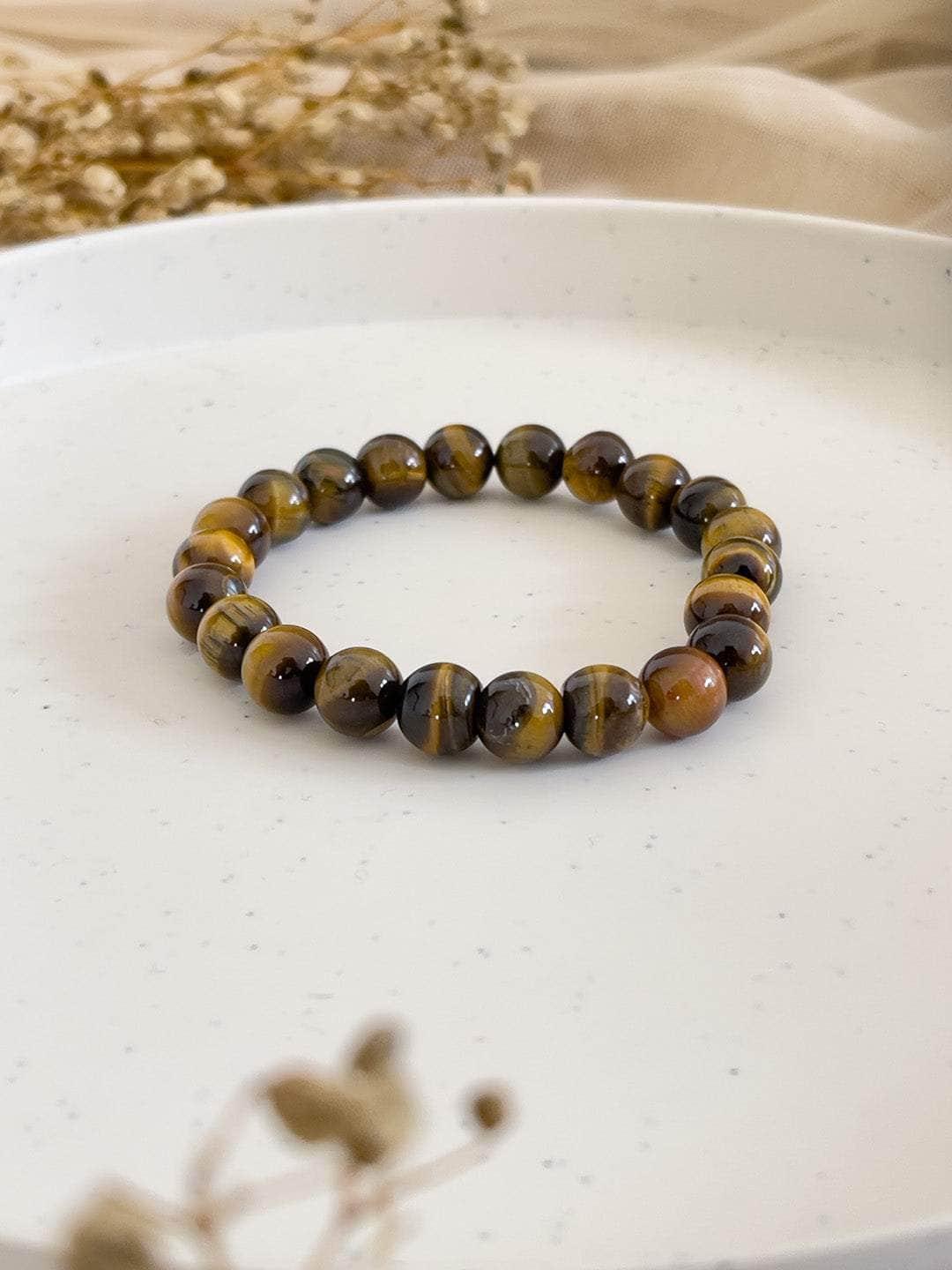 Ishhaara Tiger Eye Crystal Bracelet