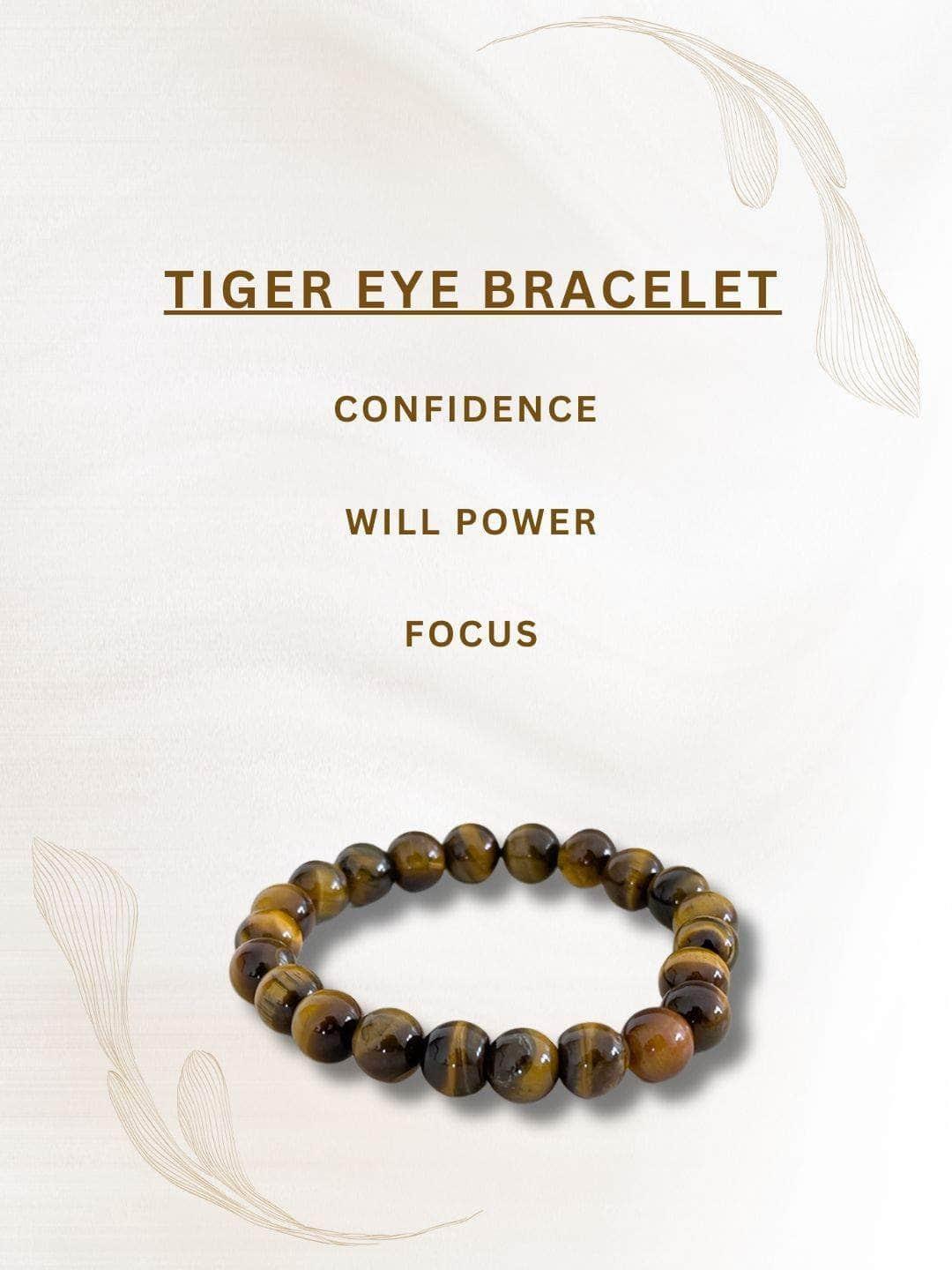 Ishhaara Tiger Eye Crystal Bracelet