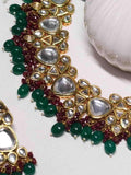 Ishhaara Triangular Kundan Pastel Set