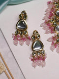 Ishhaara Triangular Kundan Pastel Set