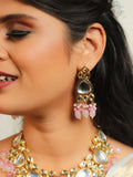 Ishhaara Triangular Kundan Pastel Set